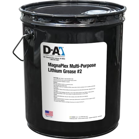 D-A LUBRICANT CO D-A MagnaPlex Multi-Purpose Lithium Grease #2 - 35 Lb Metal Pail 12729